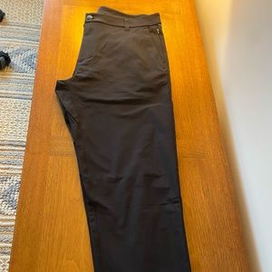 Lululemon black golf pants.